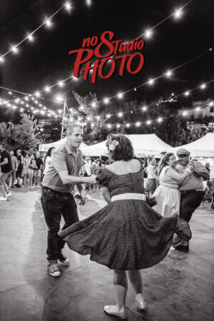 Pareja bailando Swing